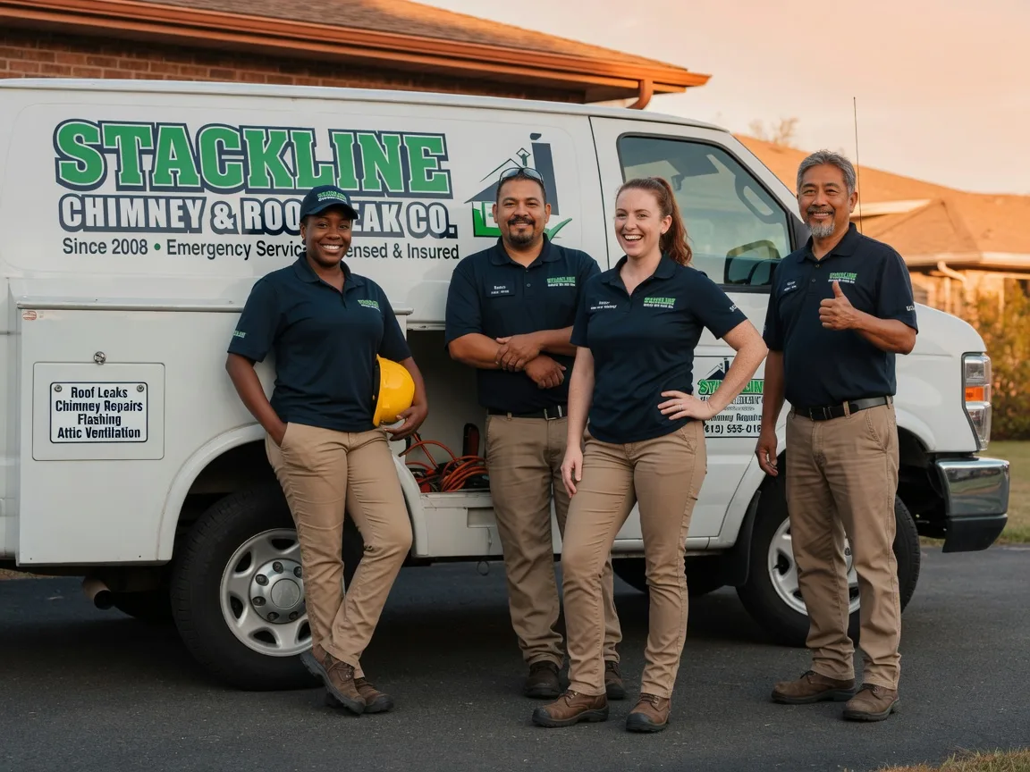 Chimney flashing repair company in Noble, MO